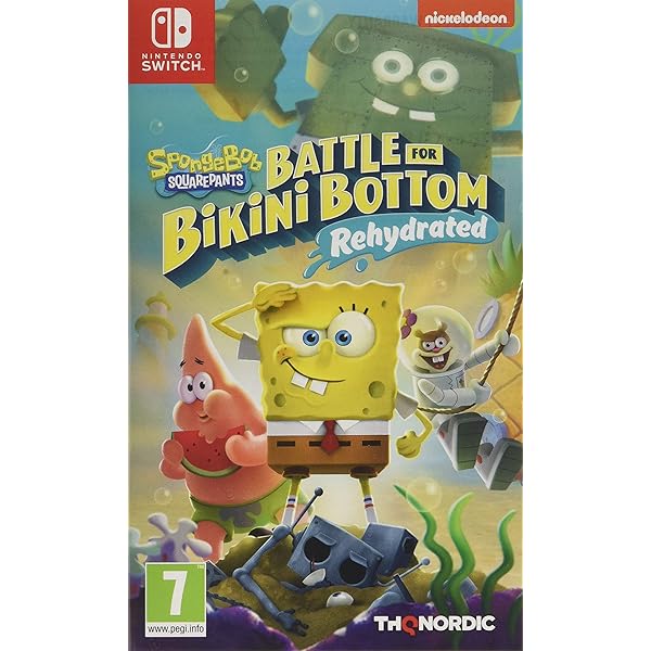 スポンジボブ: Battle for Bikini Bottom, Switch Spongebob SquarePants: Battle for Bikini Bottom - Rehydrated